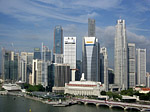 Bridge between Singapore Island and Sentosa Island 